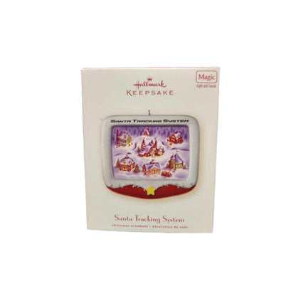 2007 Santa Tracking System Hallmark Ornament (Santa Claus) QHF3097