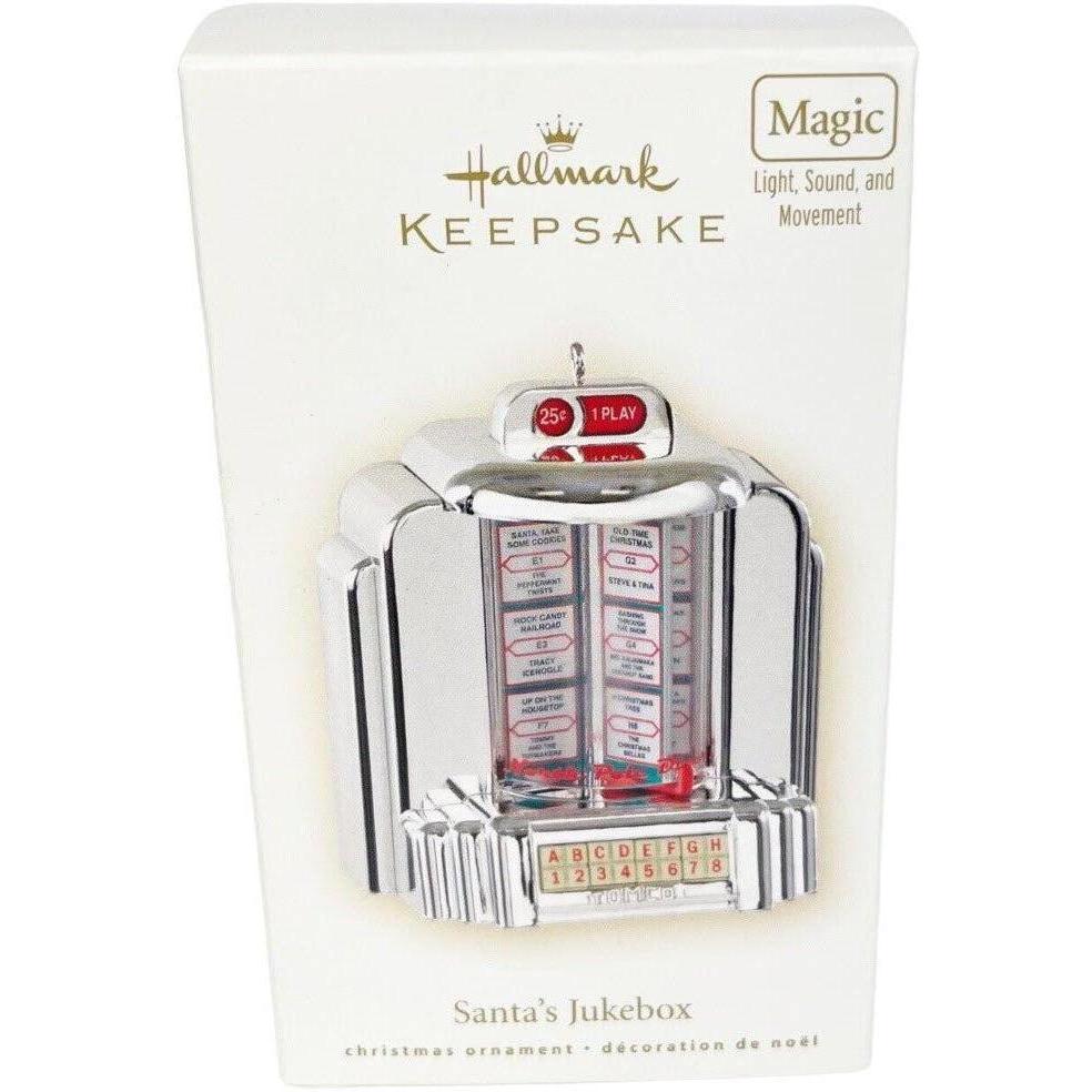 2007 Santa's Jukebox Hallmark Ornament (Jukebox) QXG7539