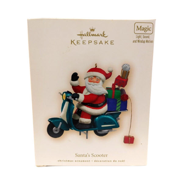 2007 Santa's Scooter Hallmark Ornament (Santa Claus) QXG7569
