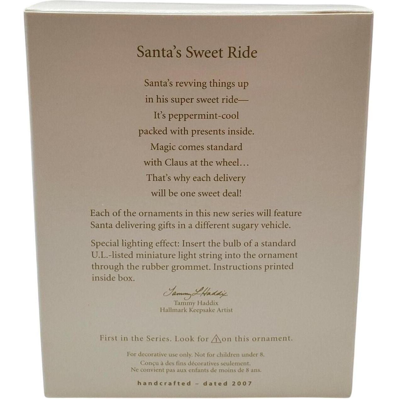 2007 Santa's Sweet Ride (Santa's Sweet Ride)