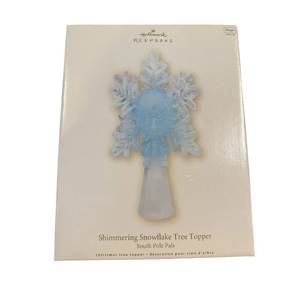 2007 Shimmering Snowflake Tree Topper (Snowflake)