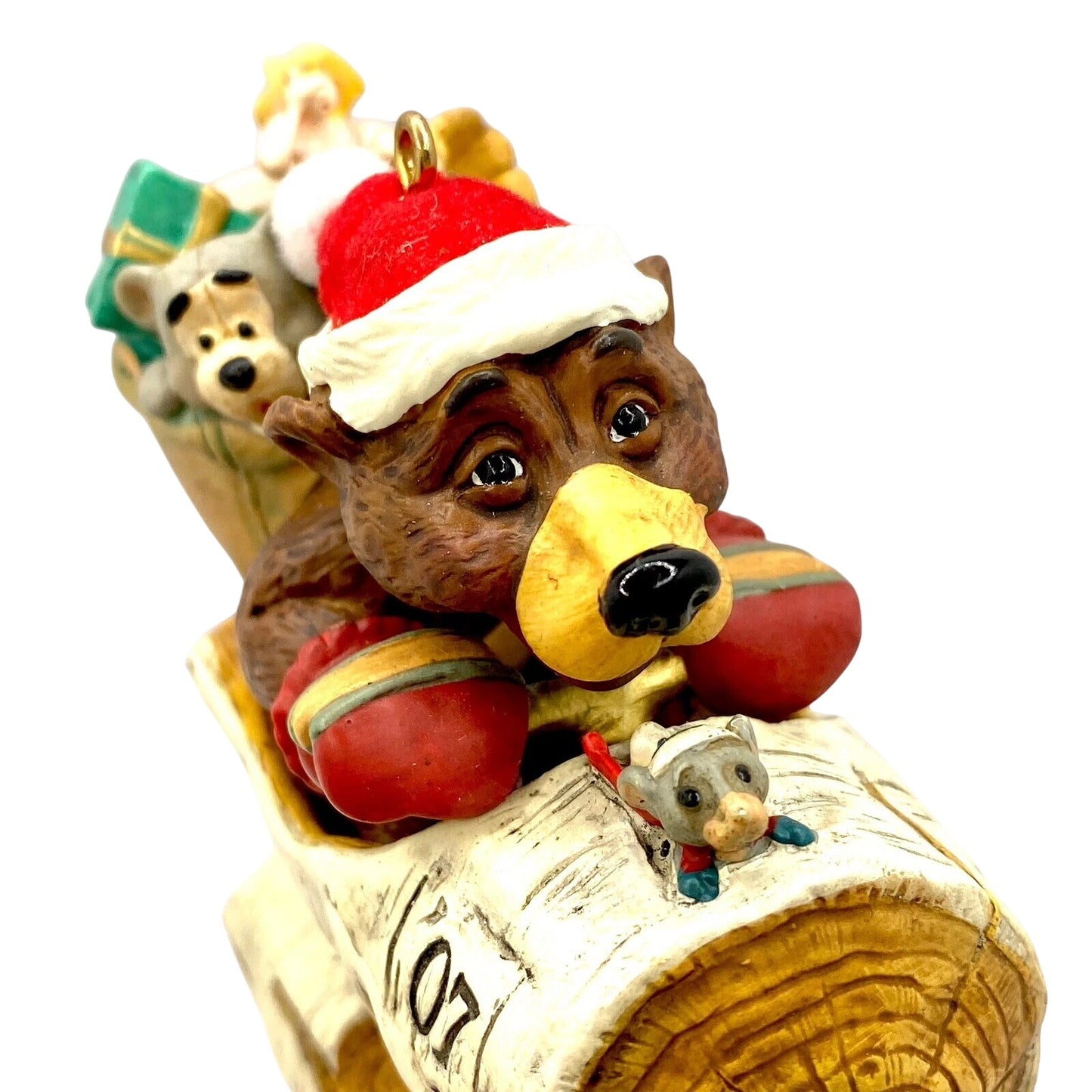 2007 Sledding Into Christmas Hallmark Ornament (Nick and Christpher) QX7107