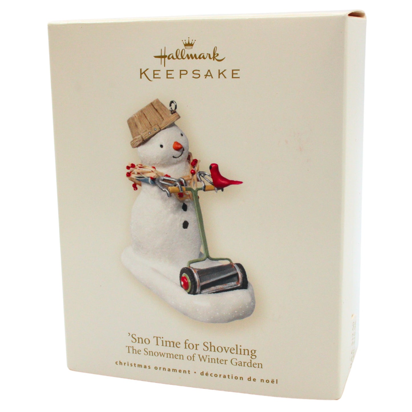 2007 'Sno Time for Shoveling Hallmark Ornament (The Snowmen of Winter Garden) QP1617
