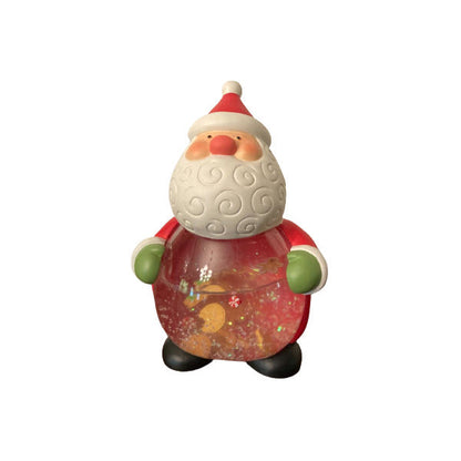 2007 Sweet Tooth Santa Shaker Hallmark Ornament (Water Globe) QHF3107