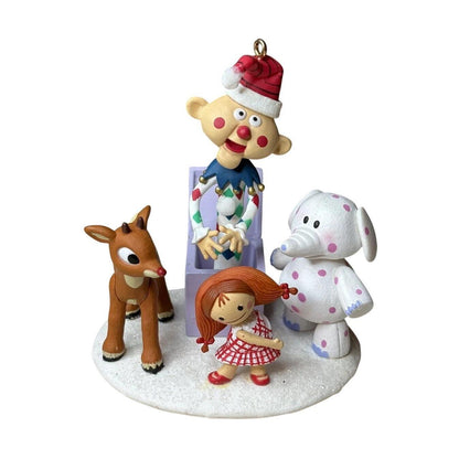 2007 The Island of Misfit Toys Hallmark Ornament (Rudolph the Red-Nosed Reindeer) QXI7219 Image1