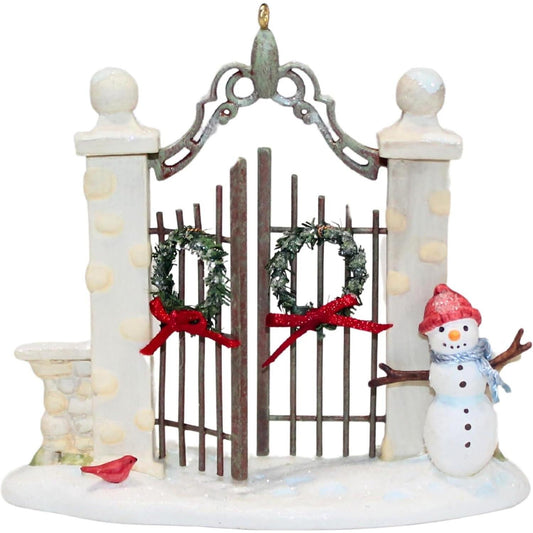 2007 The Park Gates Hallmark Ornament (Winter Garden) QP1217