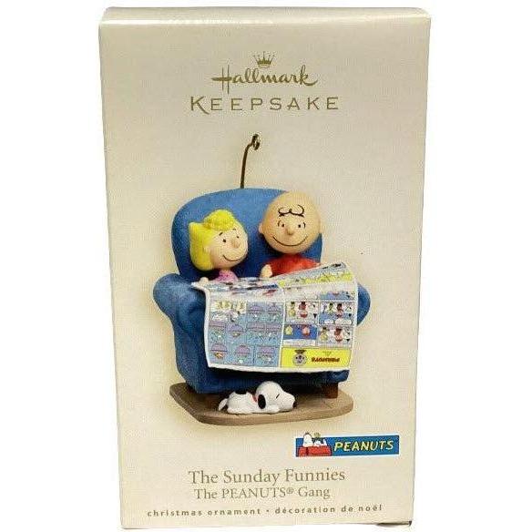 2007 The Sunday Funnies Hallmark Ornament (Peanuts) QXI4317