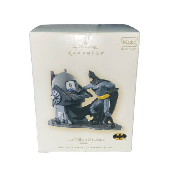 2007 The Villain Database Hallmark Ornament (Super Heroes) QXI4107