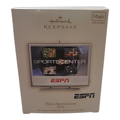 2007 This is SportsCenter Hallmark Ornament (ESPN) QXI2097