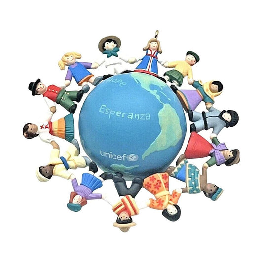 2007 UNICEF A World of Hope Hallmark Ornament (UNICEF) QXG7209 Image1