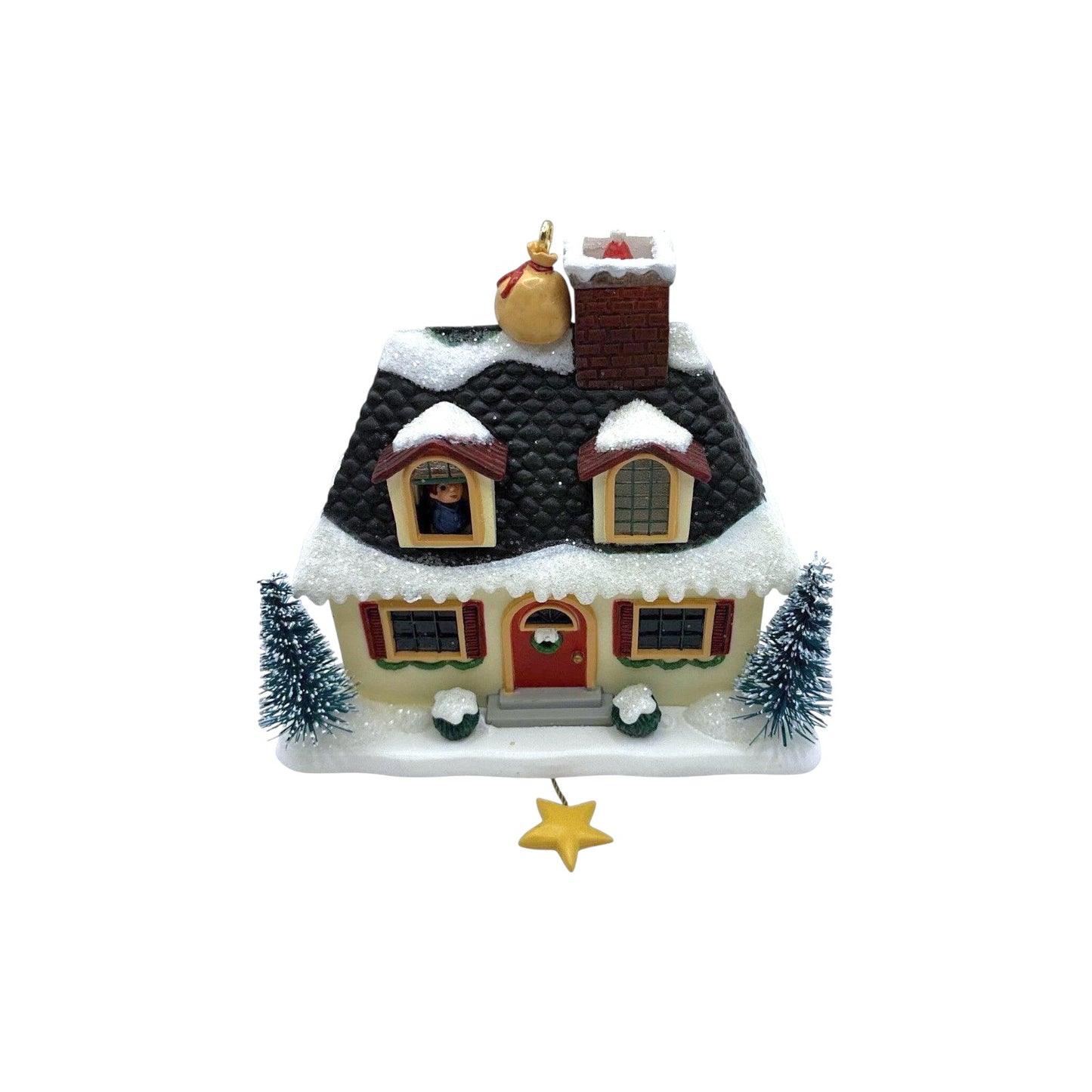 2007 Up on the Housetop Hallmark Ornament (Up on the Housetop) QXG7227 Image1