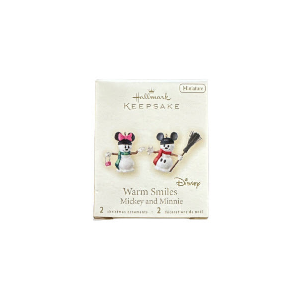 2007 Warm Smiles Hallmark Ornament (Mickey Mouse & Friends) QXM4217