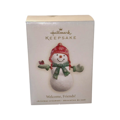 2007 Welcome, Friends! Hallmark Ornament (Snowmen) PR4093 Image2
