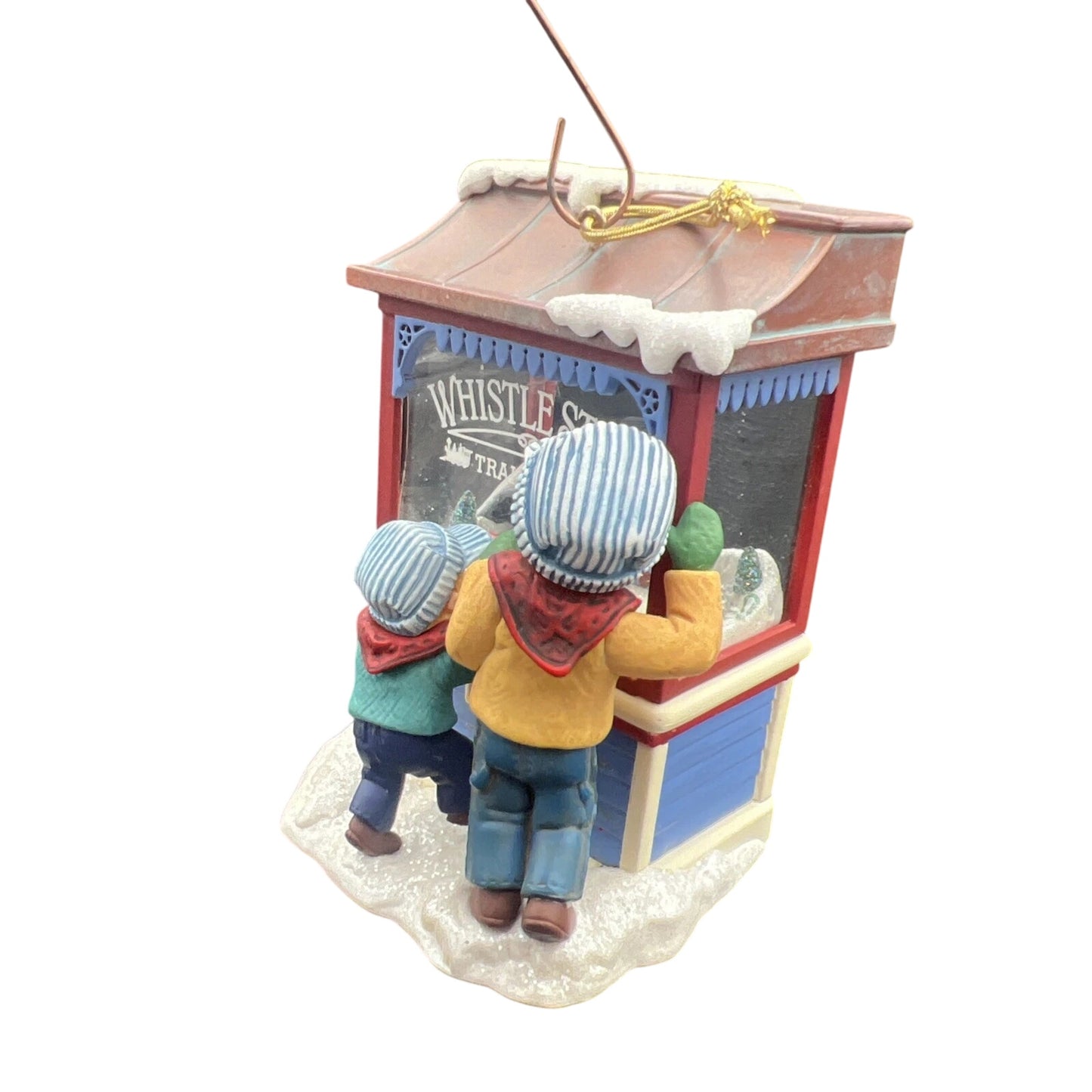 2007 Whistle Stop Hallmark Ornament (Christmas Window) QXC7001 Image3