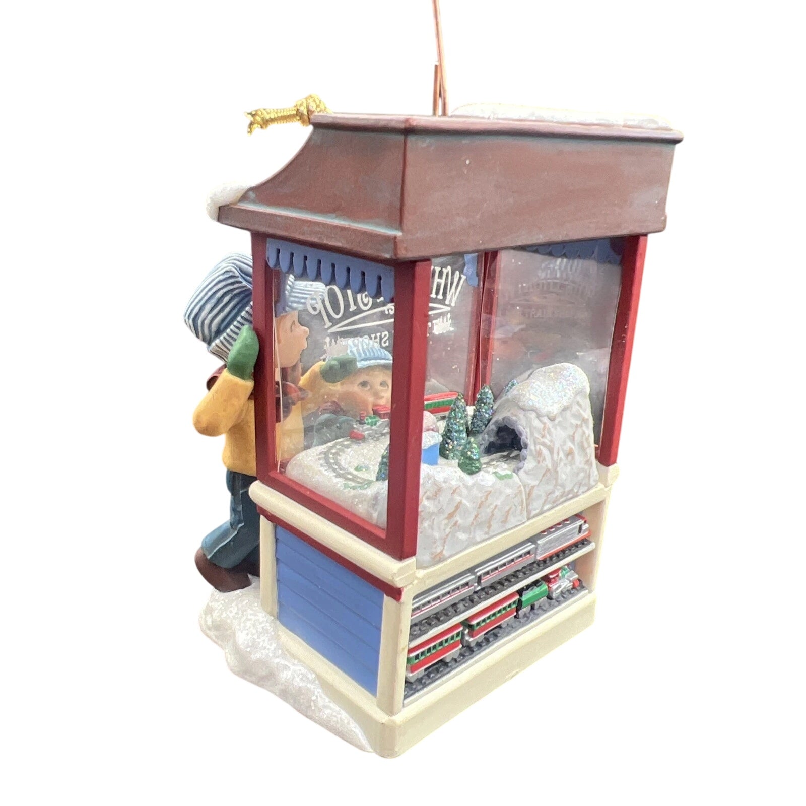 2007 Whistle Stop Hallmark Ornament (Christmas Window) QXC7001 Image4