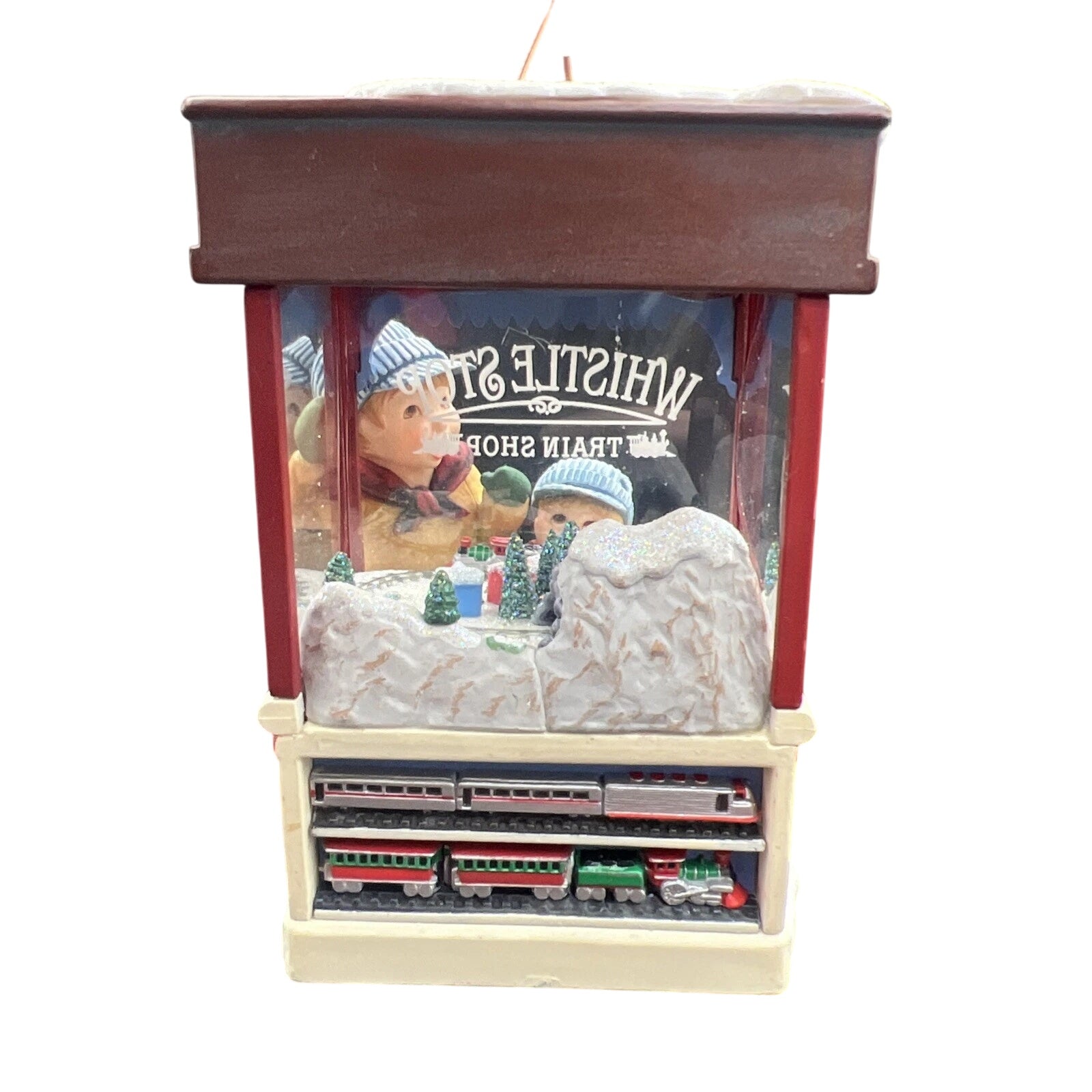 2007 Whistle Stop Hallmark Ornament (Christmas Window) QXC7001 Image5