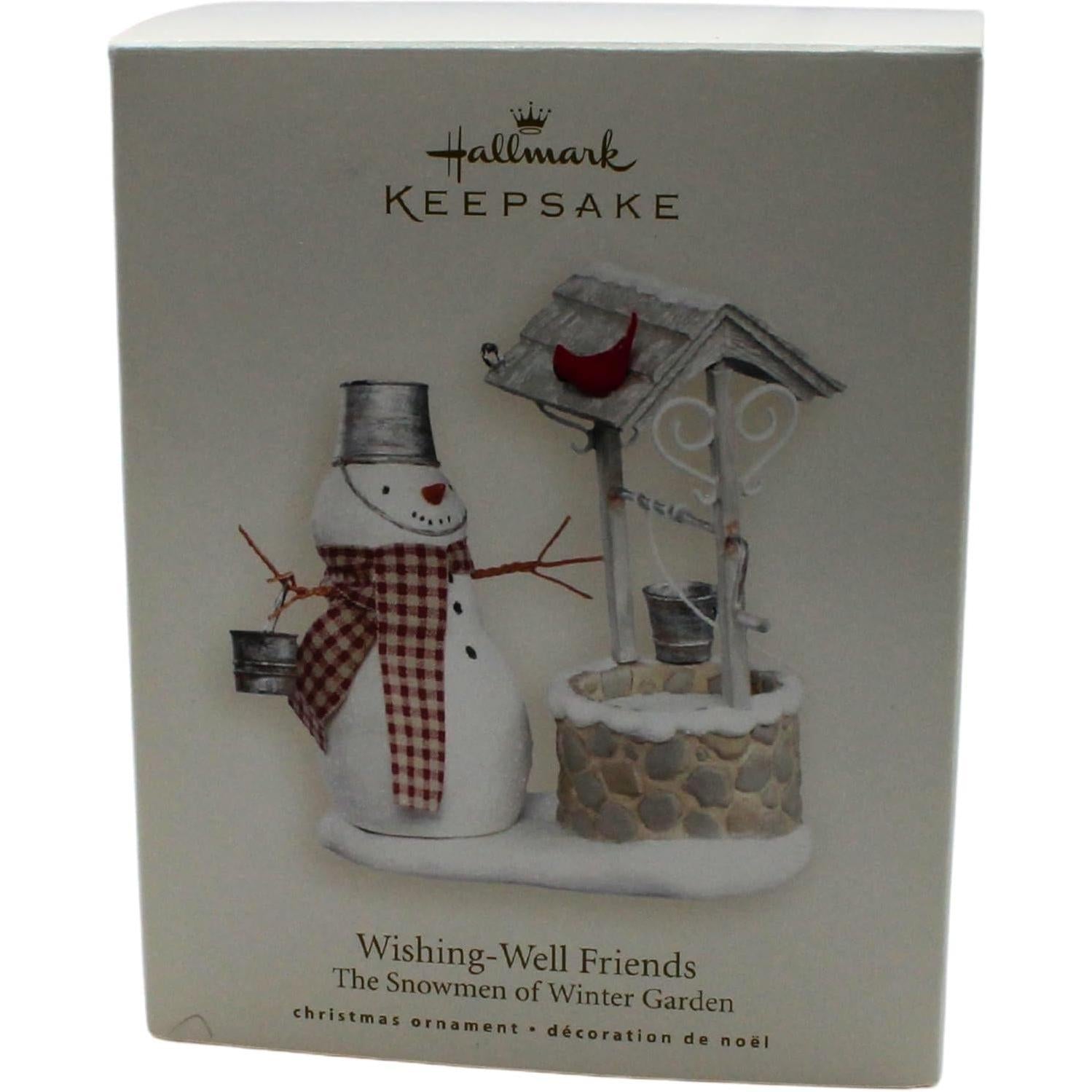 2007 Wishing-Well Friends Hallmark Ornament (The Snowmen of Winter Garden) QP1627