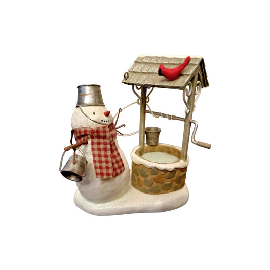 2007 Wishing-Well Friends Hallmark Ornament (The Snowmen of Winter Garden) QP1627 Image1