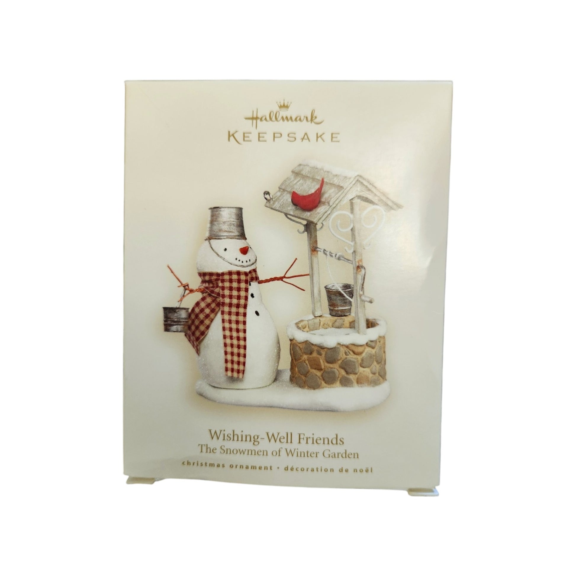 2007 Wishing-Well Friends Hallmark Ornament (The Snowmen of Winter Garden) QP1627 Image2