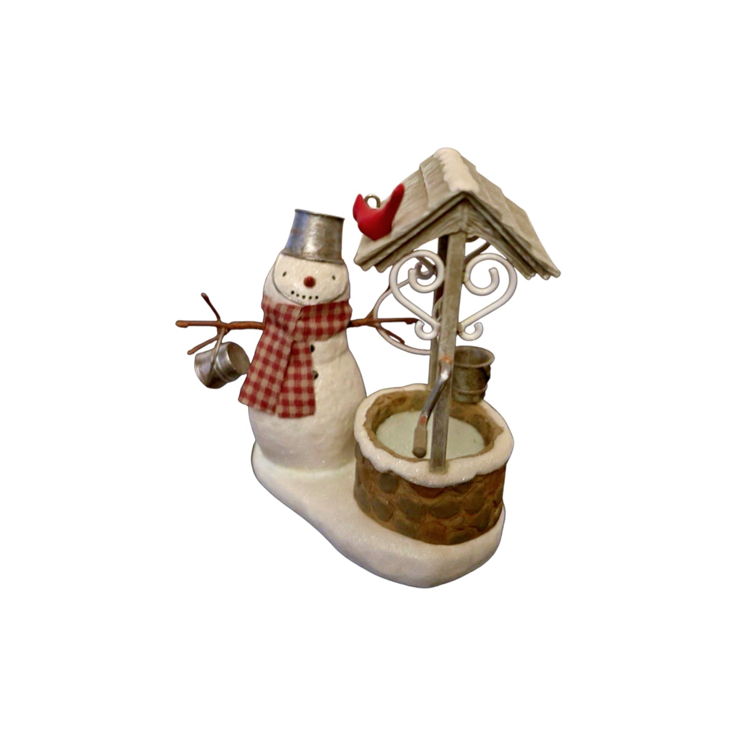 2007 Wishing-Well Friends Hallmark Ornament (The Snowmen of Winter Garden) QP1627 Image3