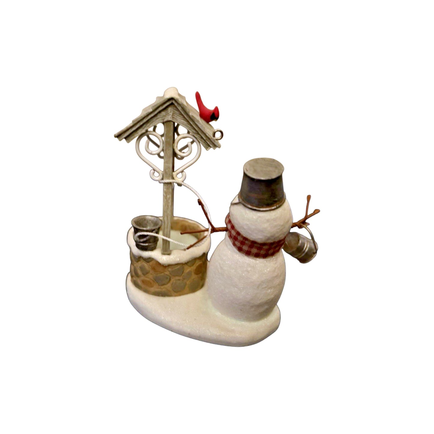 2007 Wishing-Well Friends Hallmark Ornament (The Snowmen of Winter Garden) QP1627 Image4