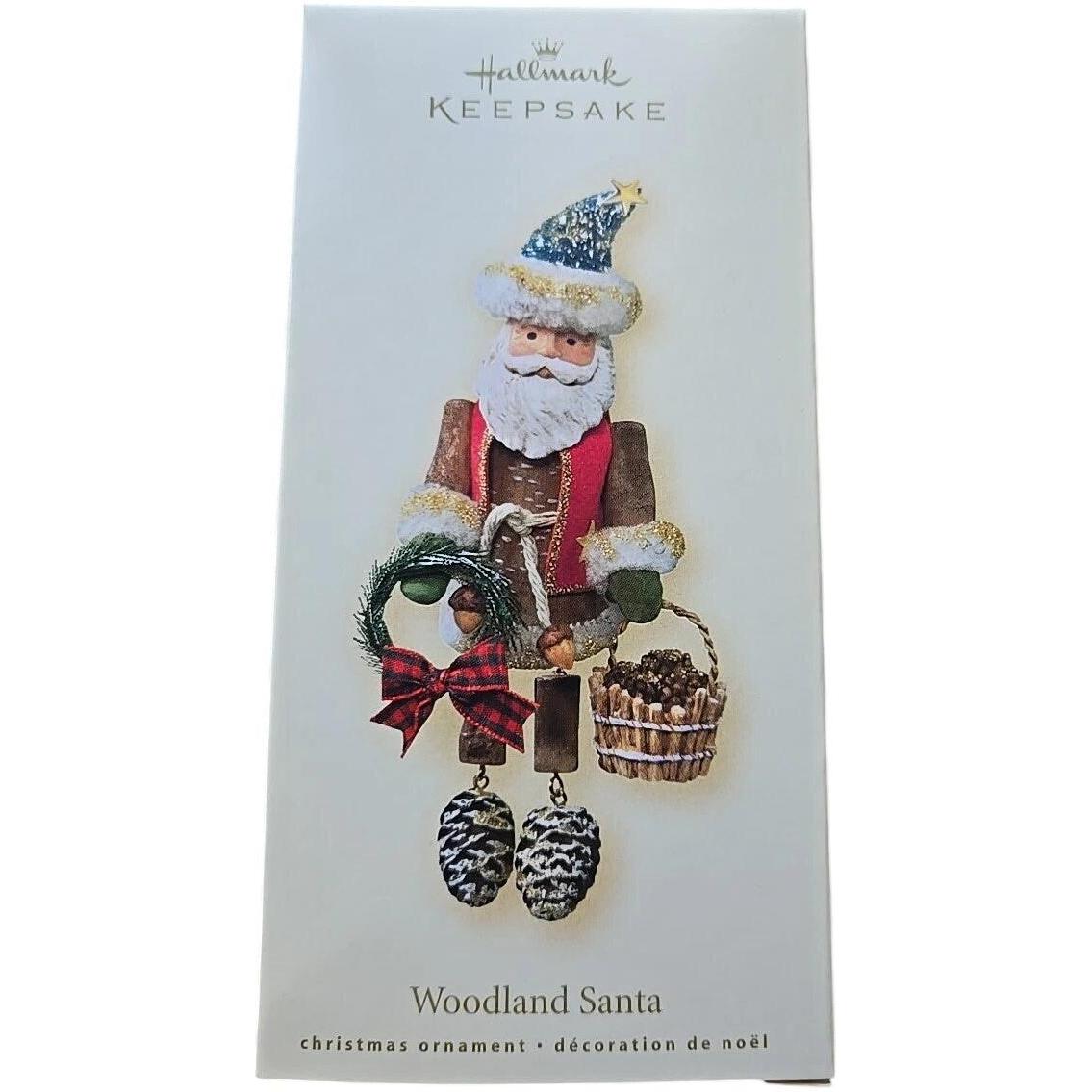 2007 Woodland Santa Hallmark Ornament (Santa Claus) QXG7109