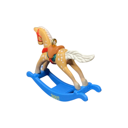 2007Rocking Horses Hallmark Ornament (Miniature Rocking Horse) QXE9017