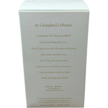 2008 At Grandma's House Hallmark Ornament (GrandParents Day) QXG6371