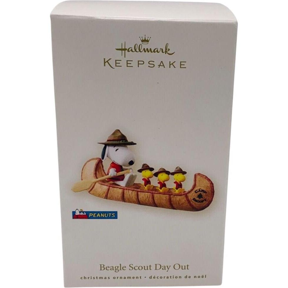 2008 Beagle Scout Day Out Hallmark Ornament (Peanuts) QXI4201