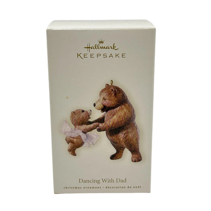 2008 Dancing With Dad Hallmark Ornament (Teddy Bear) QXG6374