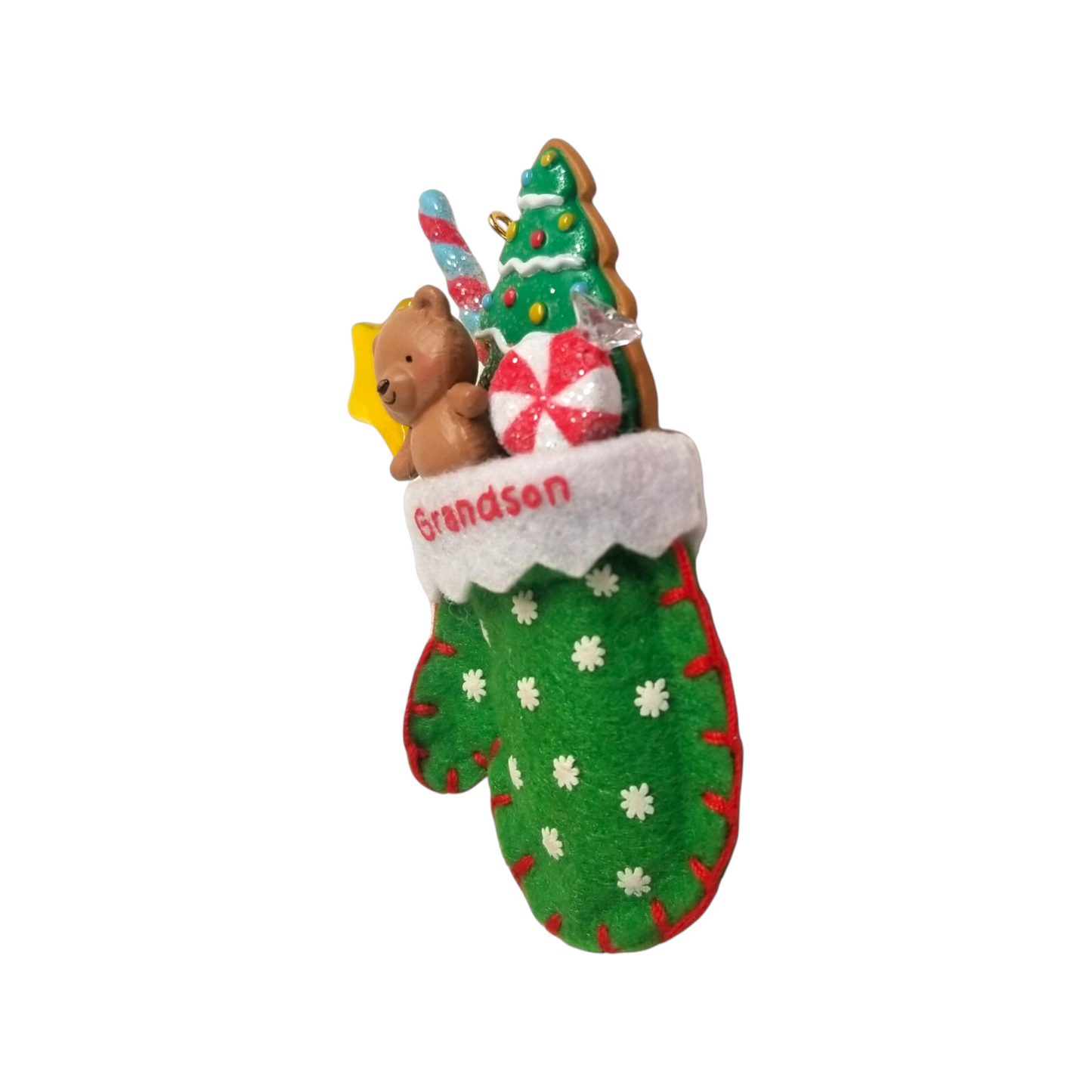2008 Grandson Hallmark Ornament (Mittens) QXG6201