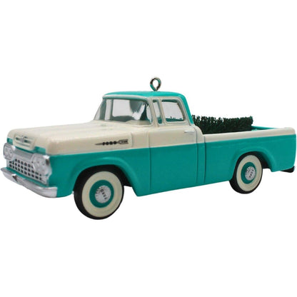 2008 Hallmark Ornament (1960) Ford F-100 Hallmark Ornament (All-American Trucks) QX2884