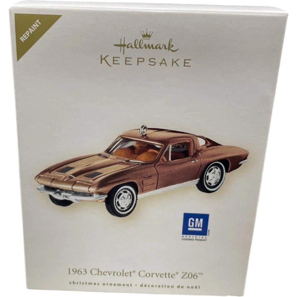 2008 Hallmark Ornament (1963) Corvette Z06 Hallmark Ornament (Classic American Cars) QXI1001