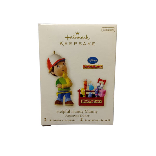 2008 Helpful Handy Manny Hallmark Ornament (Disney) QXM8141