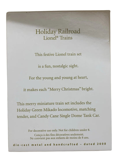 2008 Holiday Railroad (Lionel)