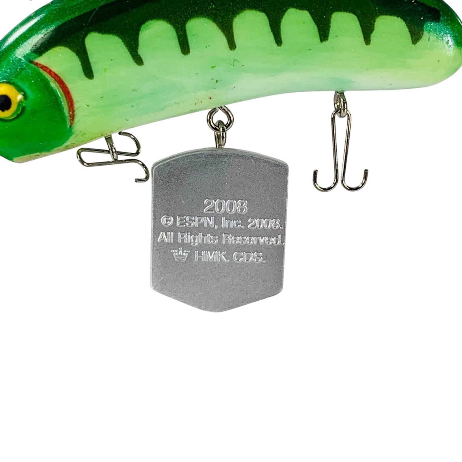 2008 Merry Fish-mas! Hallmark Ornament (Fishing) QXI2134