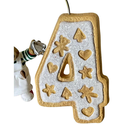 2008 My Fourth Christmas Hallmark Ornament (Child's Age Collection) QXG6091