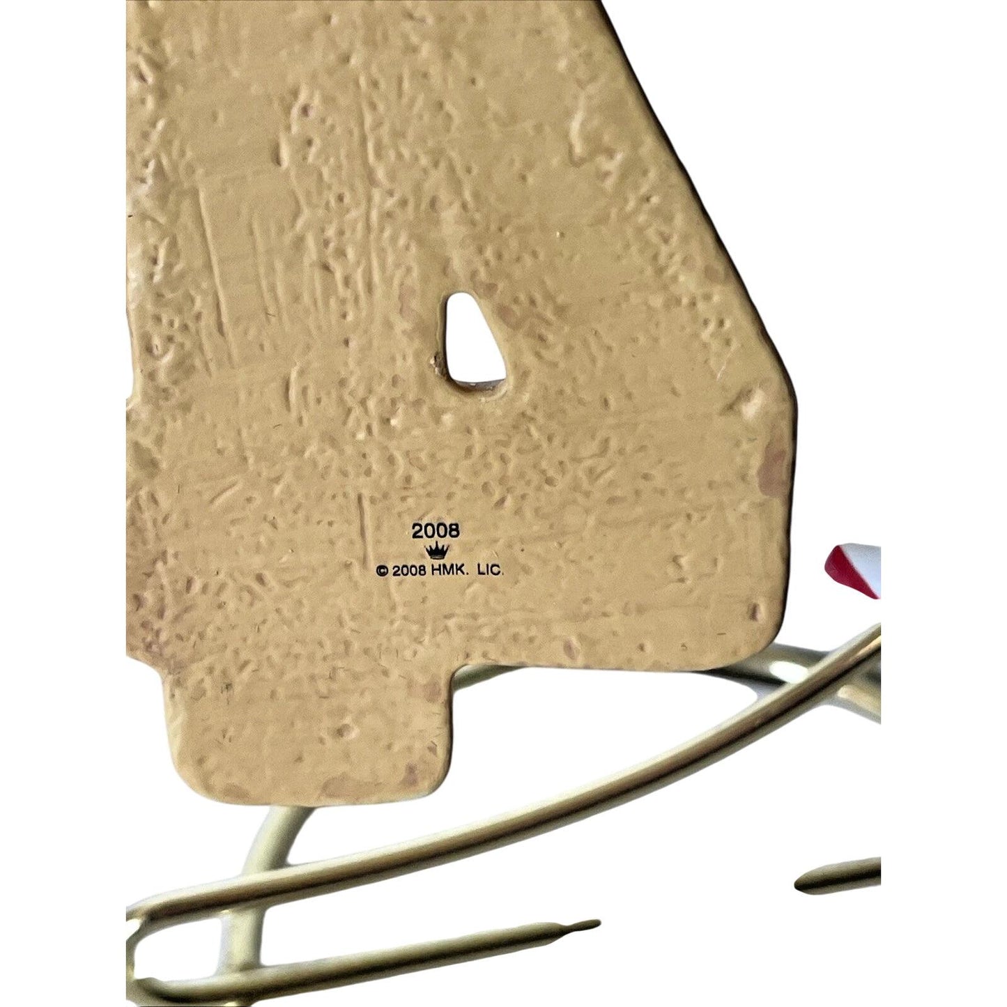 2008 My Fourth Christmas Hallmark Ornament (Child's Age Collection) QXG6091