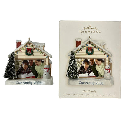 2008 Our Family Hallmark Ornament (Photo Holder) QXG6134