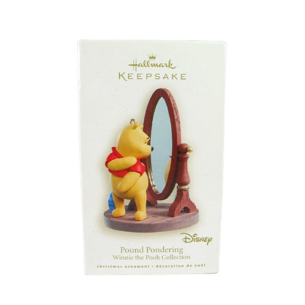 2008 Pound Pondering Hallmark Ornament (Winnie the Pooh) QXD4094