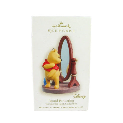 2008 Pound Pondering Hallmark Ornament (Winnie the Pooh) QXD4094