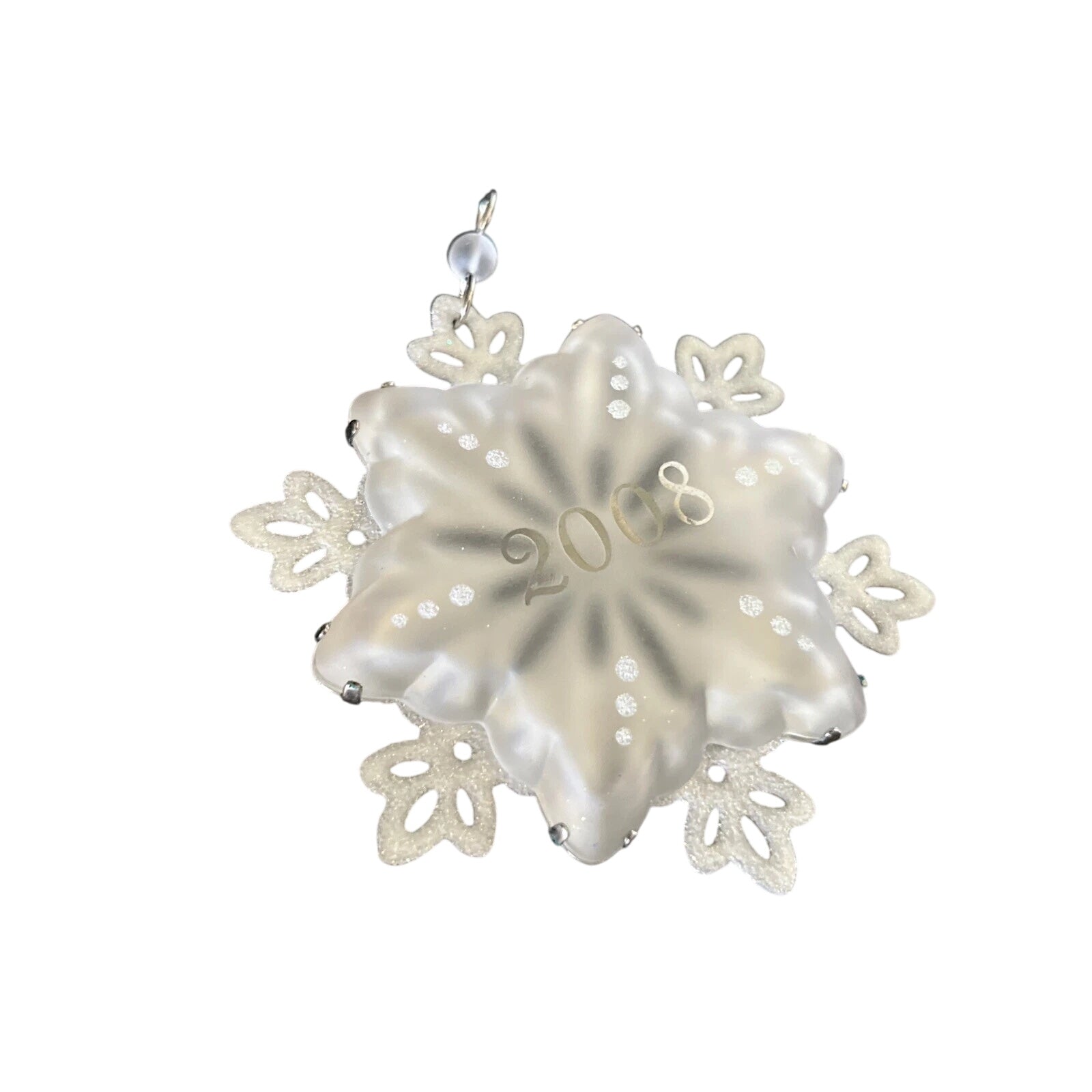 2008 Shining Hallmark Ornament (Snowflake) QXG6281