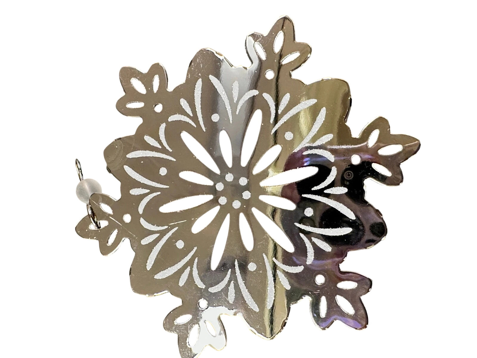 2008 Shining Hallmark Ornament (Snowflake) QXG6281