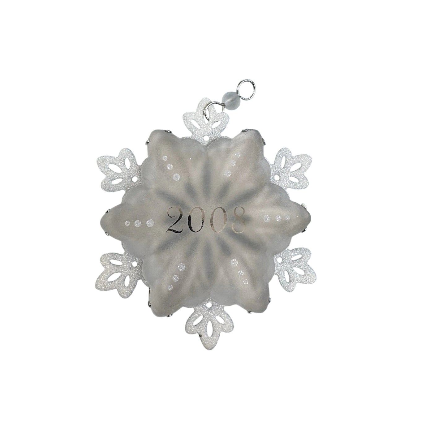 2008 Shining Hallmark Ornament (Snowflake) QXG6281