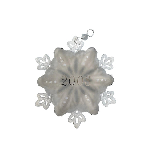 2008 Shining Hallmark Ornament (Snowflake) QXG6281