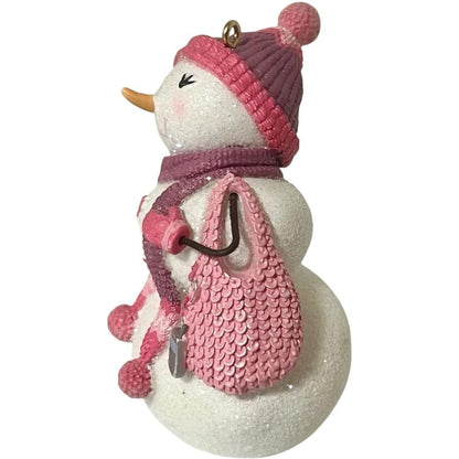 2008 Stylin' Snowgirl Hallmark Ornament (Snowmen) QXG6444