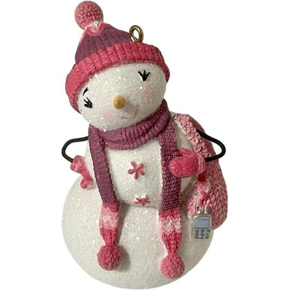 2008 Stylin' Snowgirl Hallmark Ornament (Snowmen) QXG6444