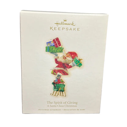 2008 The Spirit of Giving Hallmark Ornament (Sleigh) QP1614