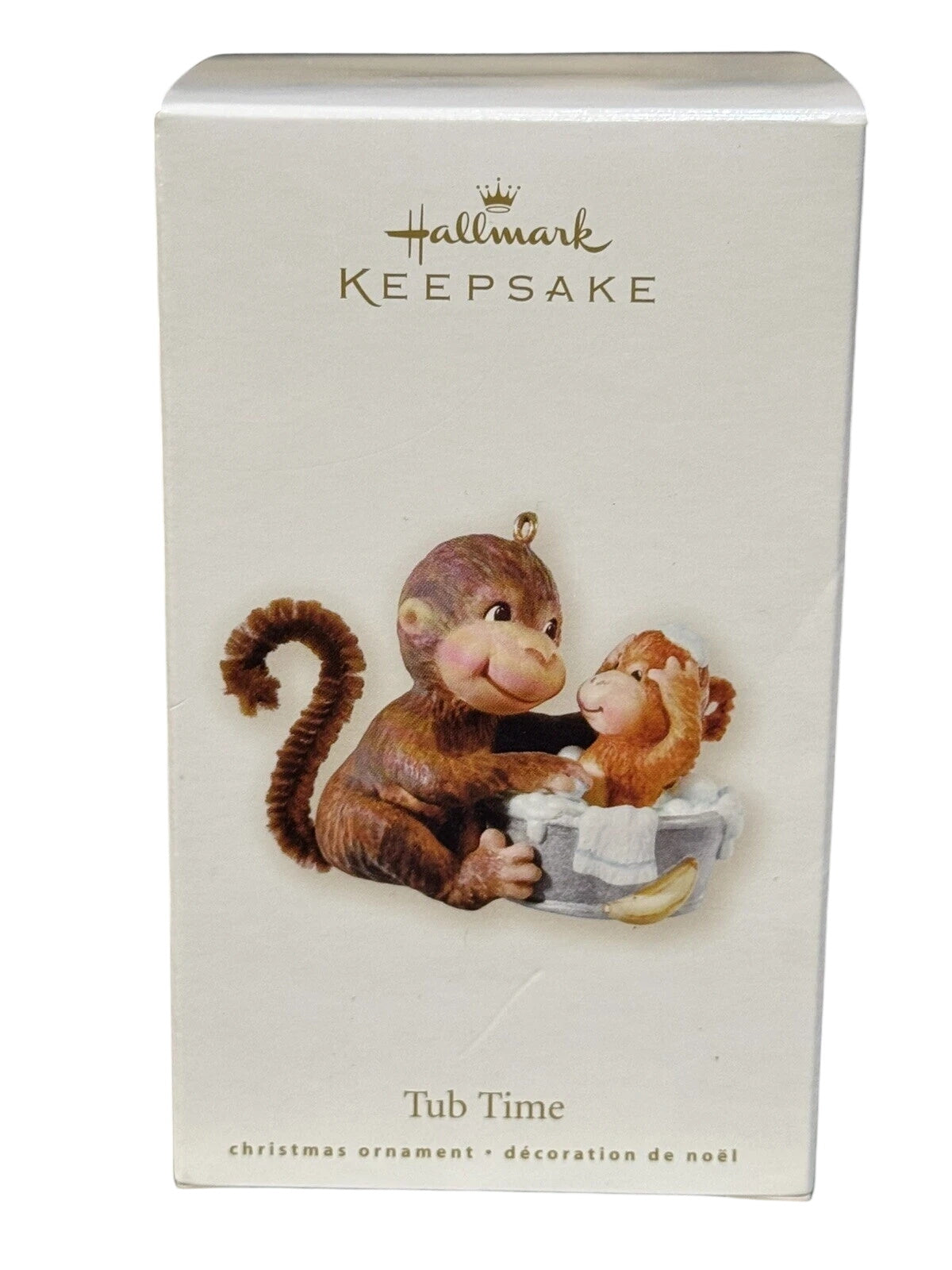 2008 Tub Time - Monkey Hallmark Ornament (Animal) QXG6424