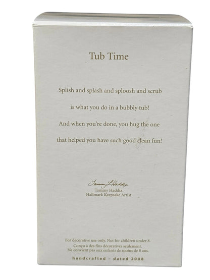 2008 Tub Time - Monkey Hallmark Ornament (Animal) QXG6424